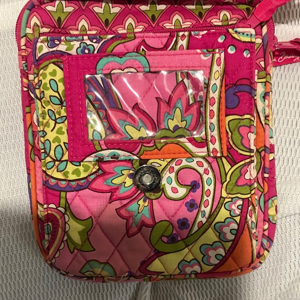 Vera Bradley Pink Floral Crossbody Bag - Picture 4 of 4
